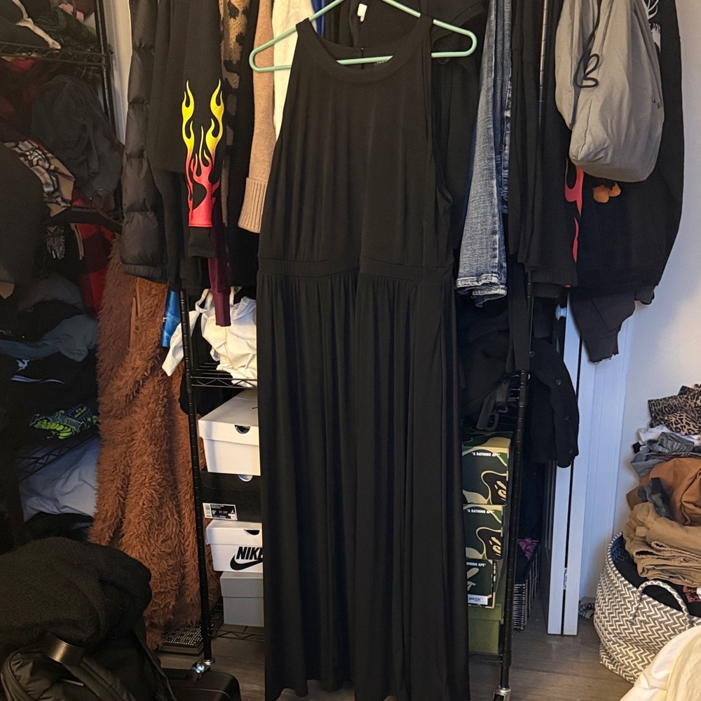 Torrid: Maxi Studio Knit Halter Dress